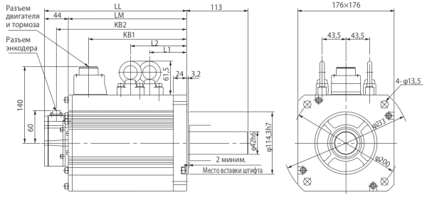 Схема мотора K4K510