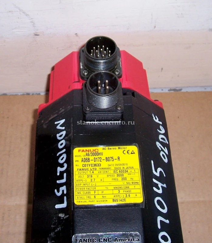 A06B-0172-B677#0008 сервомотор Fanuc