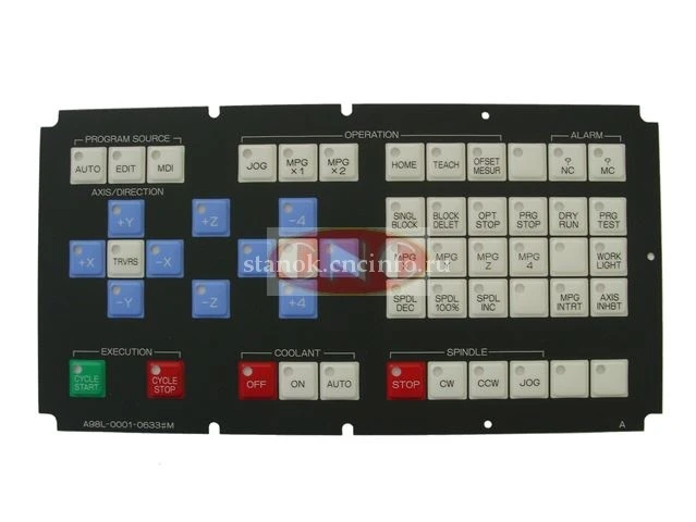 Клавиатура для станков с ЧПУ Fanuc A98L-0001-0633#M